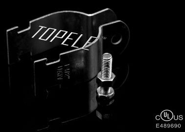 Galvanizado Finish Strut Clamps canal tipo universal com uma porca de aço / parafuso
