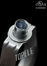UL Clamps de tubos de aço personalizados para suspender tubos isolados, ajuste vertical