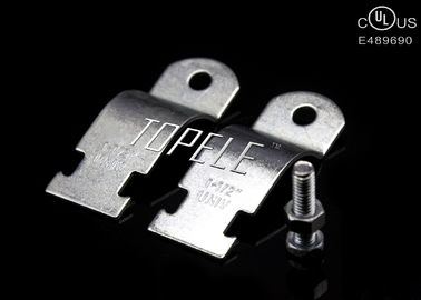 Grampos de tubos de aço galvanizado UL Standard, correia de suporte de aço inoxidável tamanho personalizado
