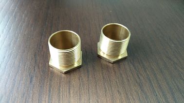 Brass Bush masculino/Bushing de cobre/Bushing de conduto elétrico Hex Head Threaded