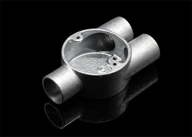 3/4 ̊ ou 1 ̊ Inspecção de canal Cotovelo Tee Caixa de junção circular de ferro maleável para condutas rígidas