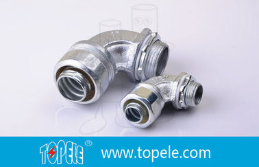 Conector de conduta e acessórios flexíveis maleáveis revestidos de zinco