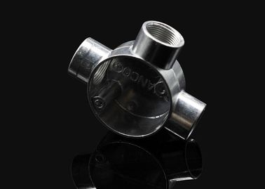 TOPELE 25MM Caixa de junção de conduta de ferro metálico galvanizado de alumínio maleável