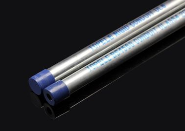 BS 4568 / BS 31 Tubo de condução de metal galvanizado a quente com extremidades e tampas parafusadas