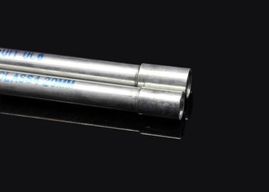 BS 4568 / BS 31 Tubo de condução de metal galvanizado a quente com extremidades e tampas parafusadas