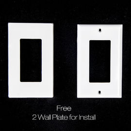 LD -U001 4.2A Smart High Speed USB Charger Outlet 2 portas USB com 2 placas de parede