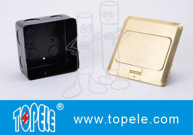 OEM Painel Quadrado Recipientes de cobre / GFCI Alumínio redondo de liga POP-up Tipo Socket de piso