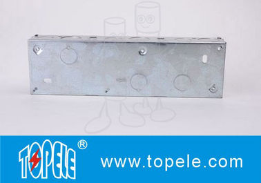 Caixa de tomada elétrica exterior de teto metálico cobre 1 + 1 + 1 Gang conduit