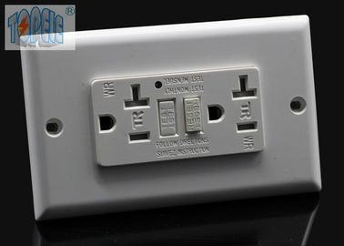 15A 125V AC GFCI Receptacles Duplex Tamper Resistant End of Life Monitoring Função