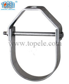 Clamps de tubos de aço galvanizados de carga pesada