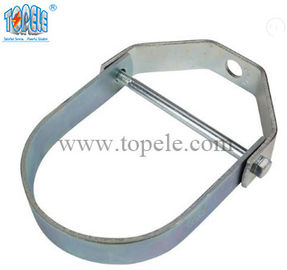 Clamps de tubos de aço galvanizados de carga pesada