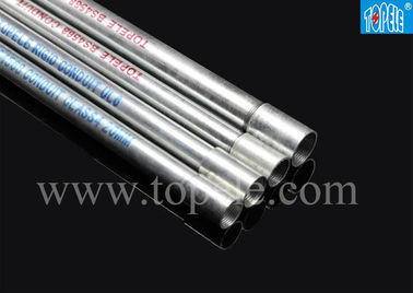 Tubos de aço galvanizado BS4568 soldados por conduta com acoplamento roscado