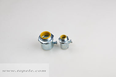 Conduto EMT de aço interior e acessórios Conector EMT com junta amarela