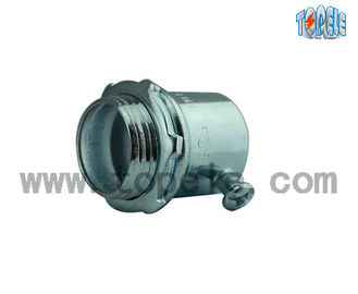 Conector de parafuso de conjunto de aço galvanizado para conduto EMT