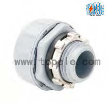 Conector de conduta flexível não metálico / PA6 Conector de tubos retos e apertados líquidos