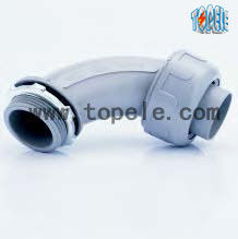 Conector de conduta flexível não metálico / PA6 Conector de tubos retos e apertados líquidos