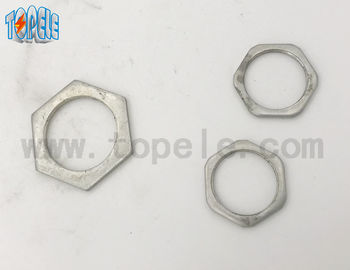 20MM / 25MM / 32MM BS Acessórios de tubos de condução padrão de aço Hexagon Locknut