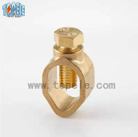 Conector Elétrico de latão Fios Groud Rod Clamps / earth rod clamp clip de fio elétrico para conector de aterramento