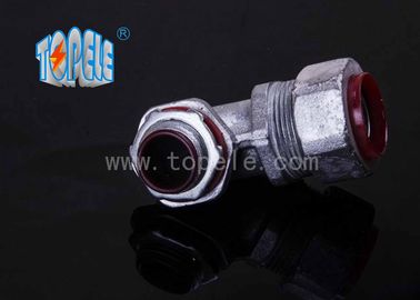 Conduto flexível e acessórios, conector de ângulo de 90 graus Ferro maleável