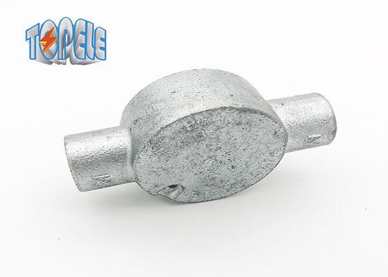 Caixa de junção elétrica de ferro maleável de alumínio galvanizado 20 mm 25 mm