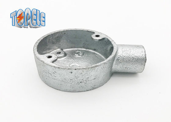 BS4568 Condutores e acessórios circulares de G.I. Caixa terminal de sentido único maleável