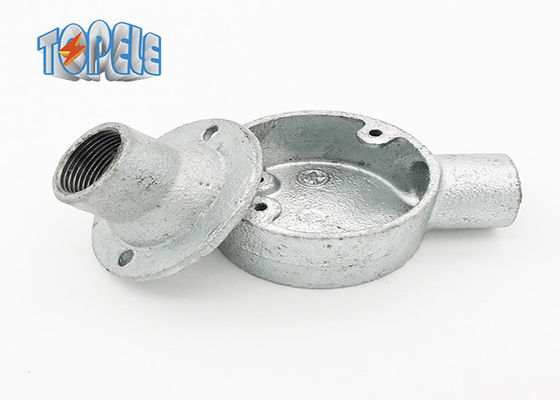 Galvanizado a quente BS4568 Caixas de ferro maleável de condução Cobre de cúpula feminina