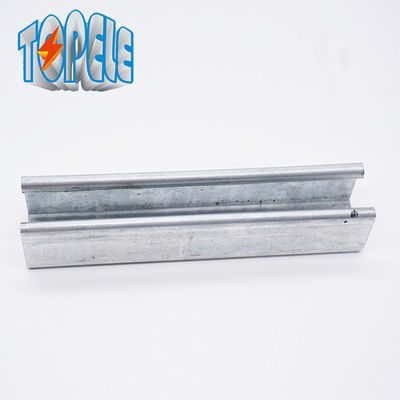 41*21 / 41*41 canal de apoio galvanizado de aço Unistrut canal de ranhuras