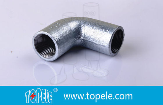 Feito interno de aço 20 mm 25 mm 32 mm BS4568 Conduit Elbow