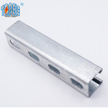 Aço Galvanizado Perforado 41x41 Unistrut Slotted Channel
