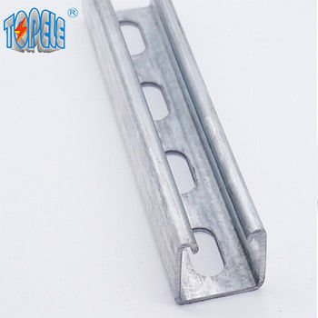 Aço Galvanizado Perforado 41x41 Unistrut Slotted Channel
