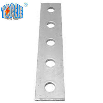 5 buracos em placas de empalme de aço carbono Unistrut canal C canal com buracos