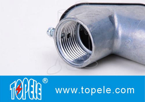 Pre galvanizado Emt para Emt puxar 90 graus conduto cotovelo