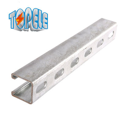 Hdg 41 x 41 mm Canal de unistrut de aço inoxidável com ranhuras