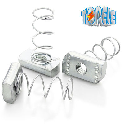 Aço revestido com zinco M6 M8 M10 M12 Canal Unistrut