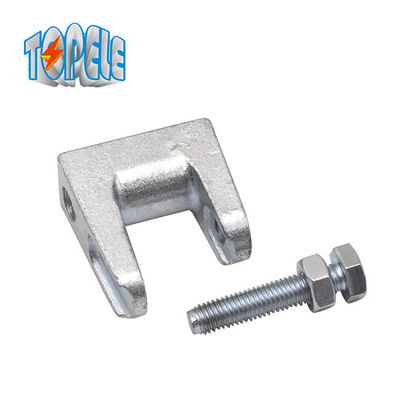 Grampos de vigas de ferro galvanizado maleais revestidos de zinco