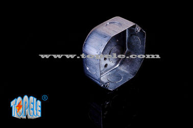 1-7/8&quot; profundos 4 ′′ aço octogonal galvanizado Caixas de conduta, desenho construção, tCom cinco 1/2 &quot;e quatro 3/4&quot; KOS