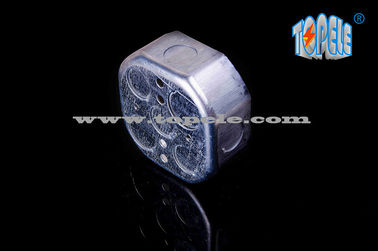 1-7/8&quot; profundos 4 ′′ aço octogonal galvanizado Caixas de conduta, desenho construção, tCom cinco 1/2 &quot;e quatro 3/4&quot; KOS