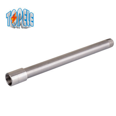Tubo elétrico BS4568 galvanizado a quente com tampa de acoplamento