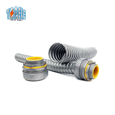 Cor Metal 1/2" Zinc Die Cast Flexível Conector de Conduto Direto para Conduto
