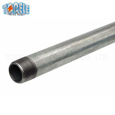 Conduto de metal rígido de aço galvanizado de 10 pés com acoplamentos electroplatados