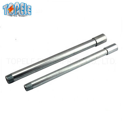 Conduto de metal rígido de aço galvanizado de 10 pés com acoplamentos electroplatados