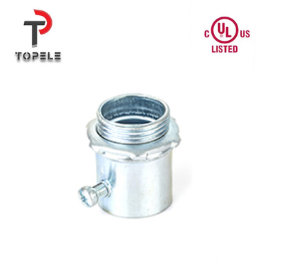 Conector EMT de aço de alumínio/zinco fundido/zinco revestido UL 1/2"-4"