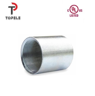 IMC / acoplamento de conduto de rosca rígida revestimento de zinco aço galvanizado