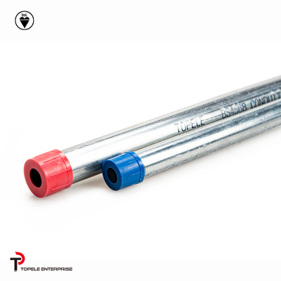 Condutores de aço galvanizado BS4568 / GI PIPE / Condutores elétricos