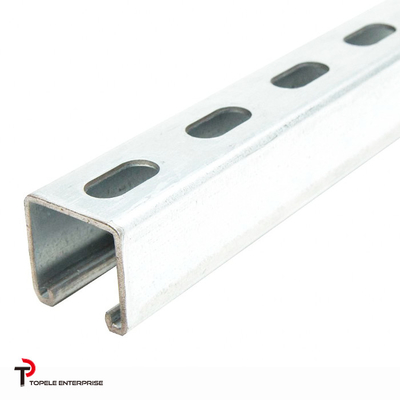 Sistema de suporte galvanizado em forma de U em forma de canal 41X41MM